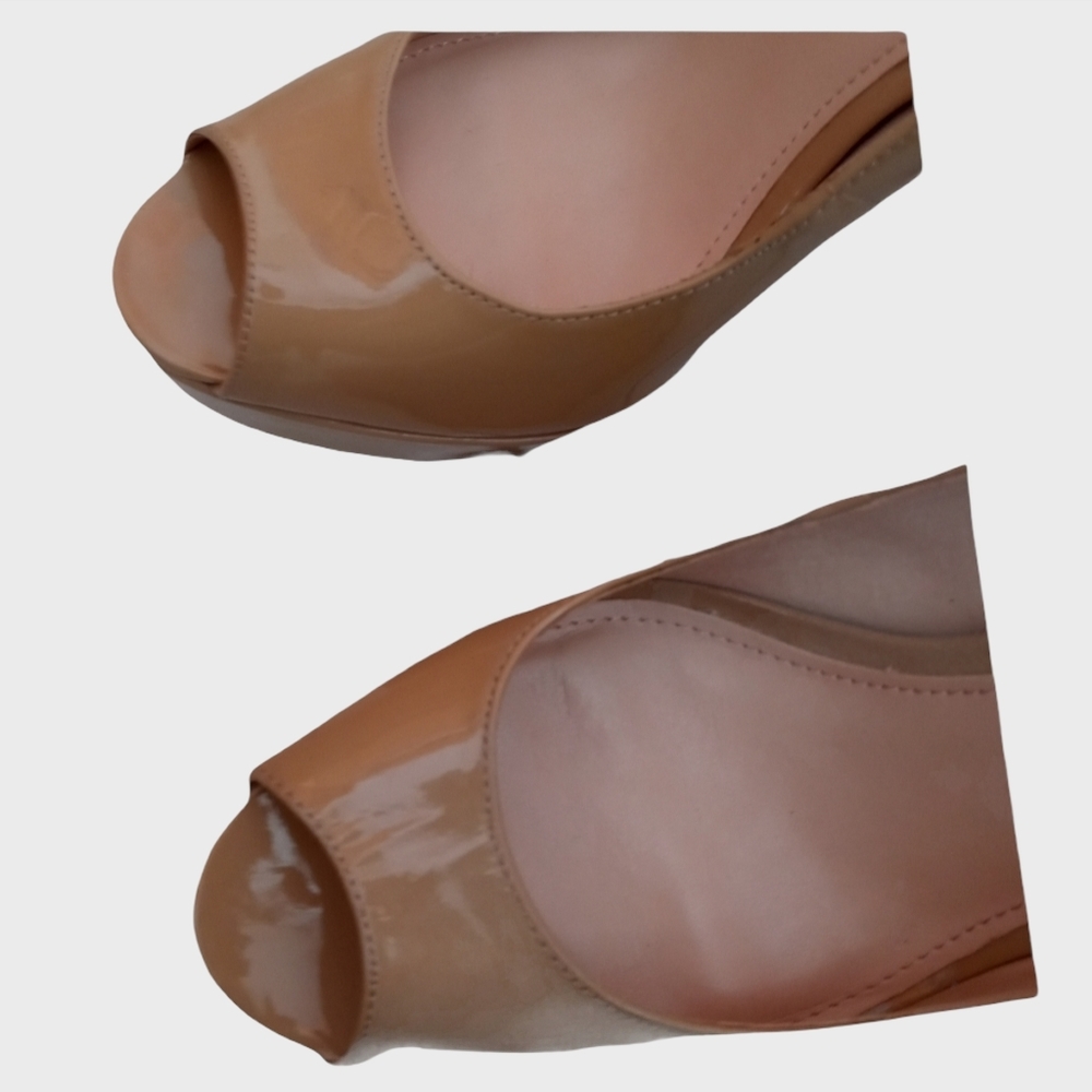 Vince Camuto Peep- Toe Platform Heels/Size9M - Picture 3 of 8